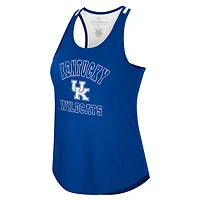 Colosseum Royal Kentucky Wildcats 10 Days Racerback Neck Tank Top pour femme