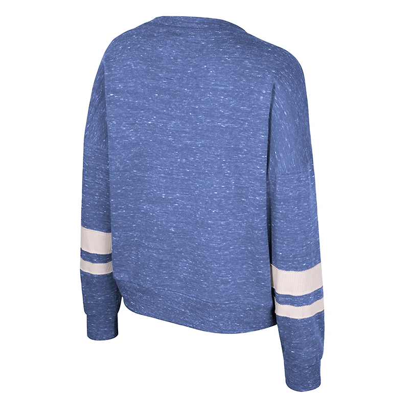 Sweat-shirt à enfiler pour femme Colosseum Royal Kentucky Wildcats Lost City Speckle