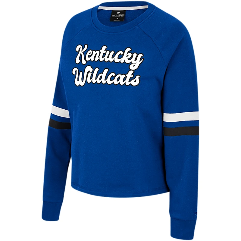 Sweat-shirt raglan Colosseum Royal Kentucky Wildcats Talent Competition pour femmes