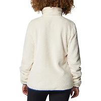 Women's Columbia  Cream Kentucky Wildcats Fireside II Sherpa Full-Zip Jacket