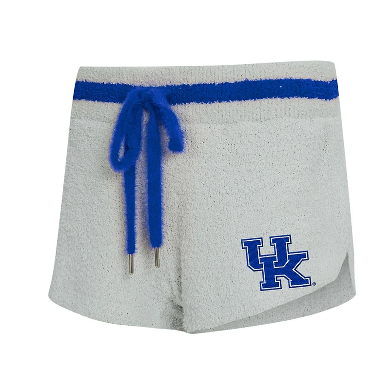 Women's Concepts Sport Gray/Royal Kentucky Wildcats Whitley Long Sleeve Hoodie Top & Shorts Set