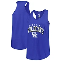 Women's Fanatics Royal Kentucky Wildcats Plus Arch Tank Top