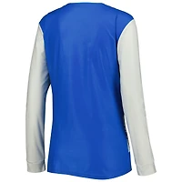 FOCO Royal Kentucky Wildcats Ugly T-shirt à manches longues et pantalon de pyjama pour femme