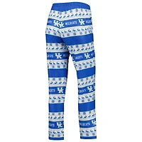 FOCO Royal Kentucky Wildcats Ugly T-shirt à manches longues et pantalon de pyjama pour femme