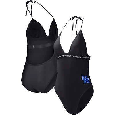 Maillot de bain une pièce pour femme G-III 4Her by Carl Banks noir Kentucky Wildcats