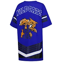Women's Gameday Couture Royal Kentucky Wildcats Perfect Score Mini T-Shirt Dress