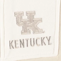 Women's Gameday Couture Tan/White Kentucky Wildcats Color-Block Quarter-Zip Jacket