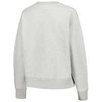 Women's League Collegiate Wear Ash Kentucky Wildcats Boxy Pullover Sweatshirt