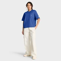 T-shirt Nike Royal Kentucky Wildcats Legacy Pocket Boxy pour femme