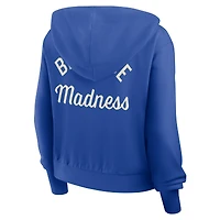 Women's Nike Royal Kentucky Wildcats Mantra Cropped Full-Zip Hoodie