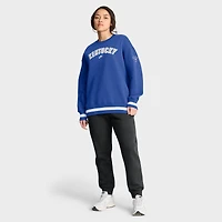 Women's Nike Royal Kentucky Wildcats Oversized Legacy Phoenix Sweatshirt