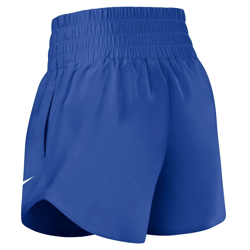 Short taille haute Nike Royal Kentucky Wildcats Performance One Dri-FIT pour femme