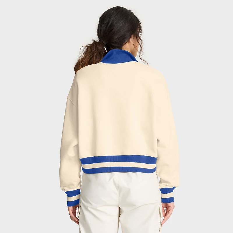 Women's Nike Tan Kentucky Wildcats Legacy Half-Zip Sweatshirt