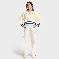 Women's Nike Tan Kentucky Wildcats Legacy Half-Zip Sweatshirt