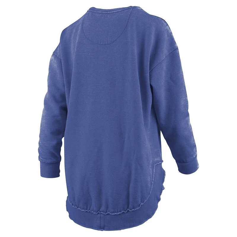 Women's Pressbox Royal Kentucky Wildcats Blitz Long Sleeve T-Shirt