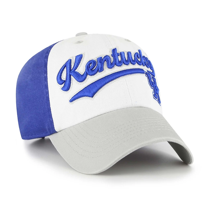 Casquette ajustable « 47 White Kentucky Wildcats Scooter Clean Up » pour jeunes