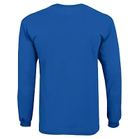 Youth Champion Royal Kentucky Wildcats Arch Over Logo Long Sleeve T-Shirt