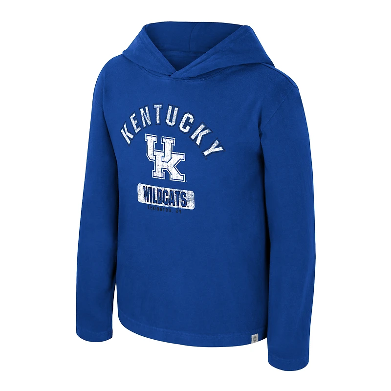 Youth Colosseum Royal Kentucky Wildcats Simoleans Washed Hoodie