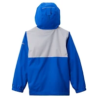 Youth Columbia Royal Kentucky Wildcats Rainy Fields Lined Omni-Tech Full-Zip Hoodie Jacket