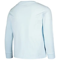 Youth ComfortWash Light Blue Kentucky Wildcats Mascot Race Car Long Sleeve T-Shirt