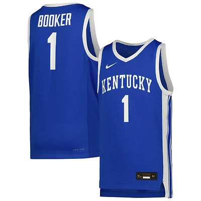 Maillot de basket-ball Nike #1 Royal Kentucky Wildcats Icon Replica pour jeune