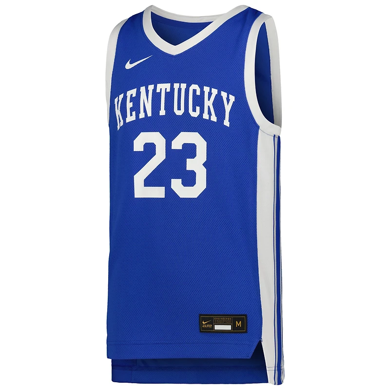 Youth Nike #23 Royal Kentucky Wildcats Icon Replica Basketball Jersey
