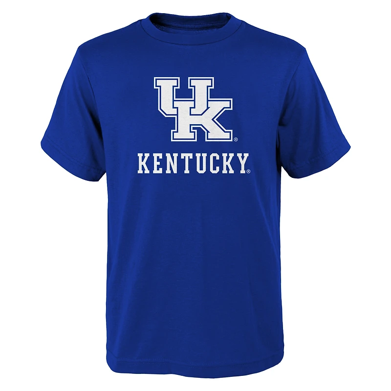T-shirt pour jeunes Outerstuff Royal Kentucky Wildcats avec logo principal