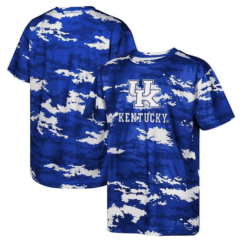 Youth Royal Kentucky Wildcats Scrimmage Sublimated T-Shirt