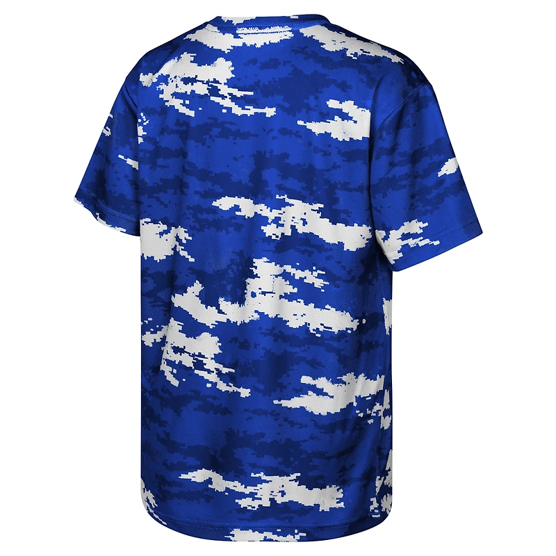 Youth Royal Kentucky Wildcats Scrimmage Sublimated T-Shirt