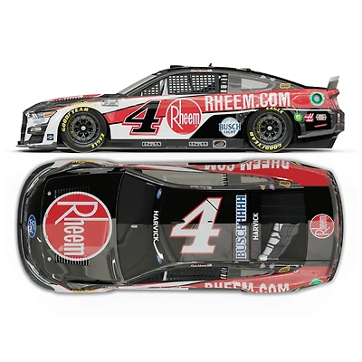 Action Racing Kevin Harvick 2022 #4 Rheem 1:24 Elite moulé sous pression Ford Mustang