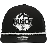 Men's New Era Black Kevin Harvick Golfer Snapback Hat