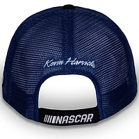 Men's Stewart-Haas Racing Team Collection Black/Blue Kevin Harvick Team Sponsor Adjustable Hat