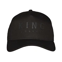 Chapeau réglable à visière incurvée en peuplier noir King Apparel pour hommes