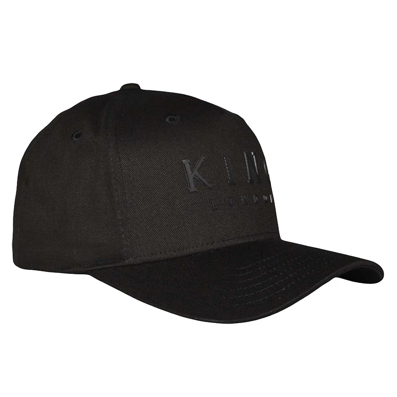 Chapeau réglable à visière incurvée en peuplier noir King Apparel pour hommes