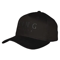 Chapeau réglable à visière incurvée en peuplier noir King Apparel pour hommes