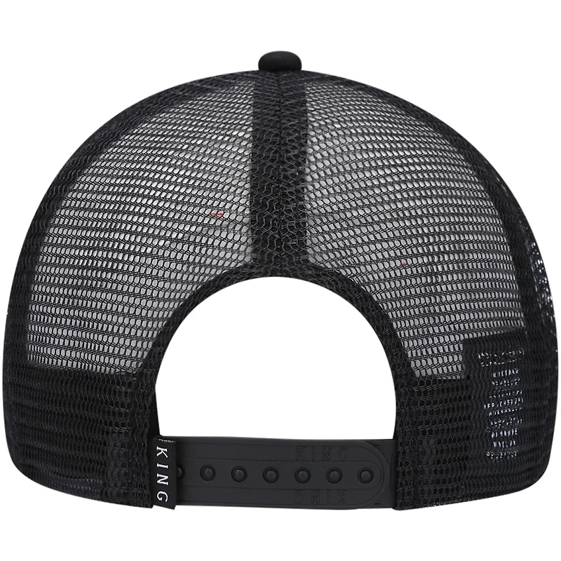 Casquette Snapback Stepney Trucker noire King Apparel pour hommes