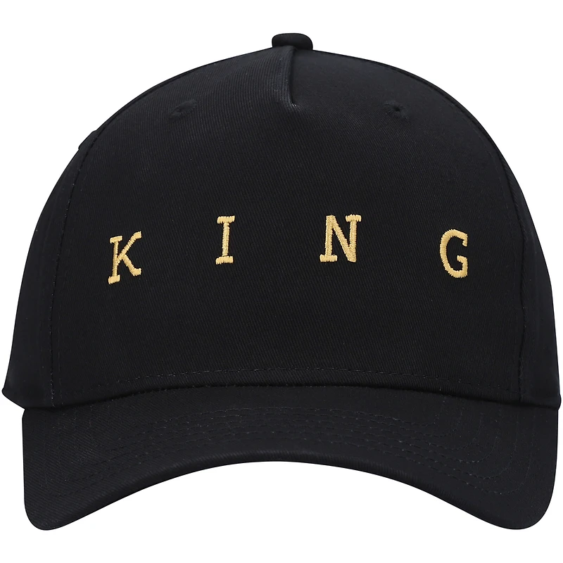 Casquette réglable Tennyson à visière courbée noire King Apparel pour hommes