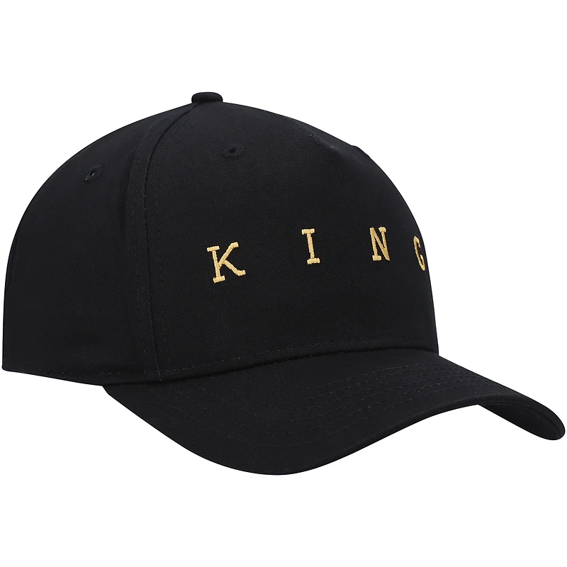Casquette réglable Tennyson à visière courbée noire King Apparel pour hommes