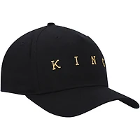 Casquette réglable Tennyson à visière courbée noire King Apparel pour hommes
