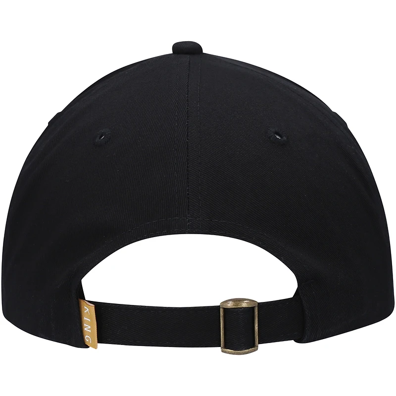 Casquette réglable Tennyson à visière courbée noire King Apparel pour hommes