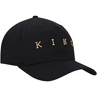 Men's King Apparel Black Tennyson Curved Peak - Casquette ajustable