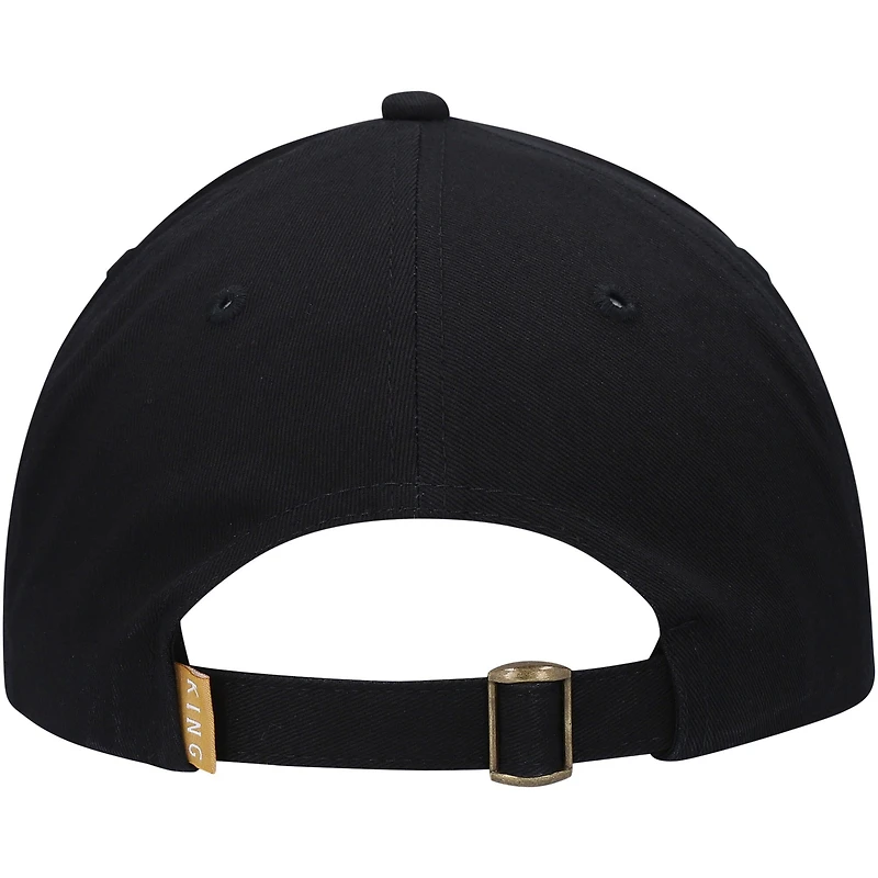 Men's King Apparel Black Tennyson Curved Peak - Casquette ajustable