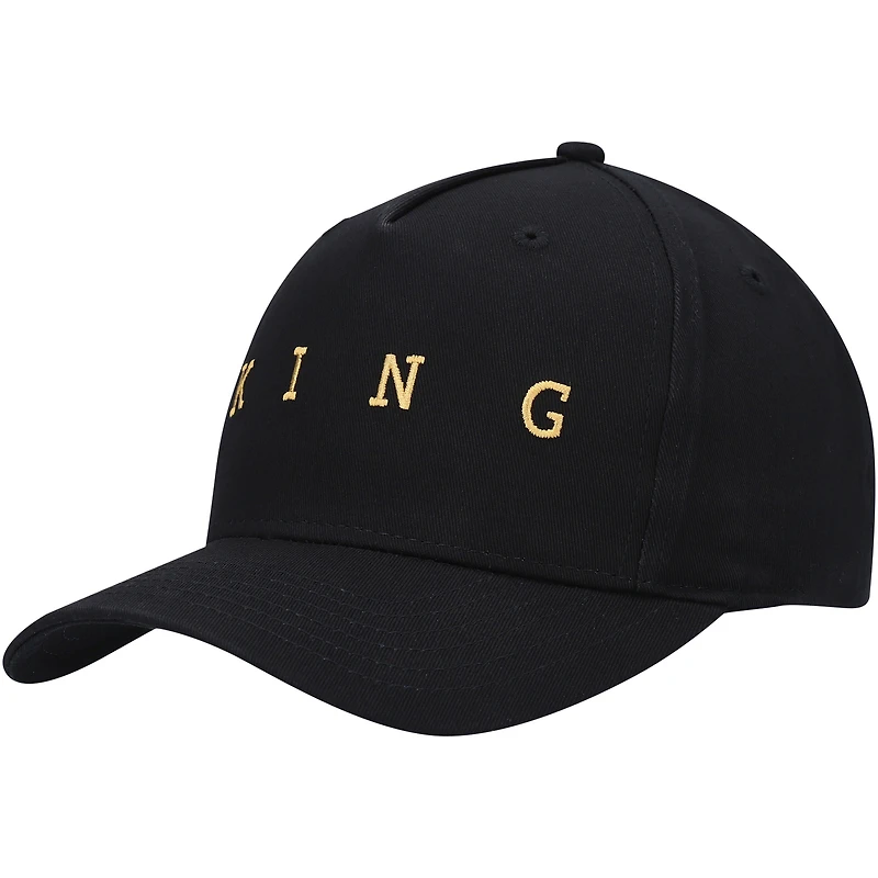Casquette réglable Tennyson à visière courbée noire King Apparel pour hommes