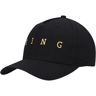 Casquette réglable Tennyson à visière courbée noire King Apparel pour hommes