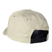 Men's King Apparel Cream Primary Curved Peak Adjustable Hat