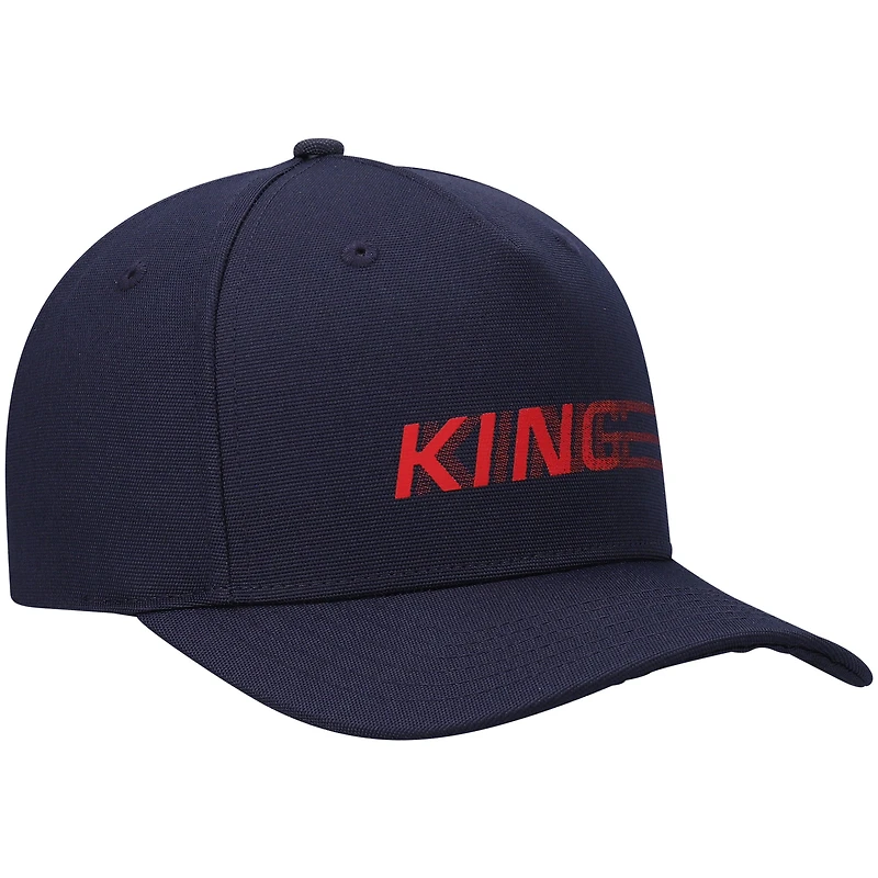 Men's King Apparel Navy Tennyson Curved Peak