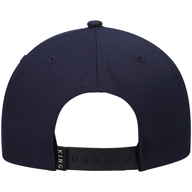 Men's King Apparel Navy Tennyson Curved Peak
