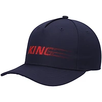 Men's King Apparel Navy Tennyson Curved Peak