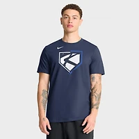 Men's Nike Navy Korea Baseball 2026 World Classic Icon T-Shirt