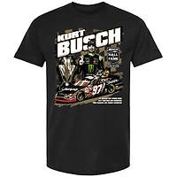 Men's Checkered Flag Sports  Black Kurt Busch NASCAR 2026 Hall of Fame T-Shirt